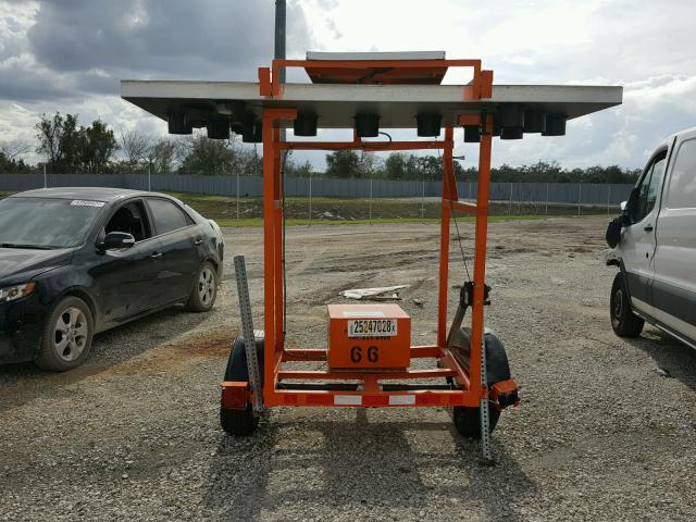 4NPU40817G5107277 - 2016 UTILITY TRAILER ORANGE photo 5