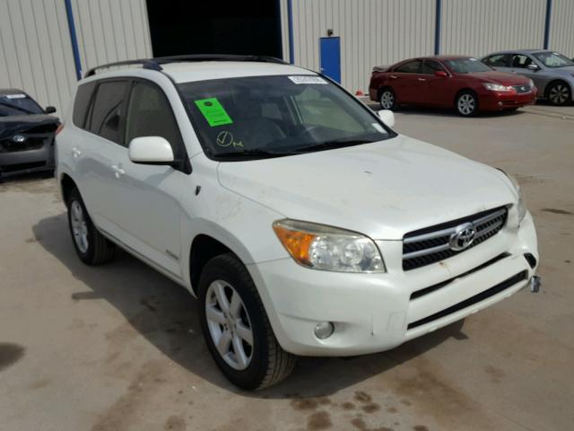 JTMBD31V775099583 - 2007 TOYOTA RAV4 LIMIT WHITE photo 1