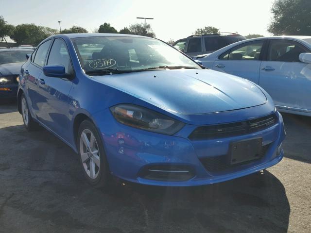 1C3CDFBB1FD432248 - 2015 DODGE DART SXT BLUE photo 1