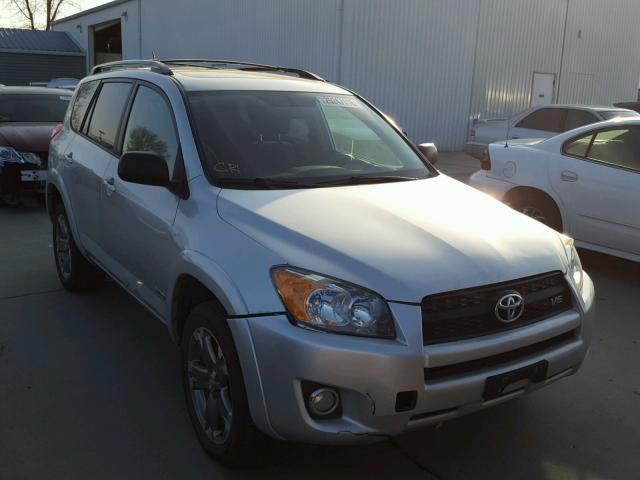 2T3RK4DV8BW064350 - 2011 TOYOTA RAV4 SPORT SILVER photo 1