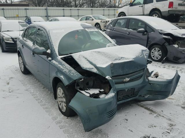 1G1AT58H297135691 - 2009 CHEVROLET COBALT LT GREEN photo 1