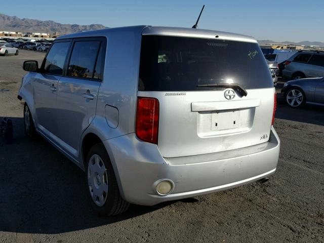 JTLZE4FE2A1101074 - 2010 TOYOTA SCION XB 银色 照片 3