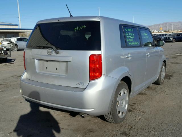 JTLZE4FE2A1101074 - 2010 TOYOTA SCION XB 银色 照片 4