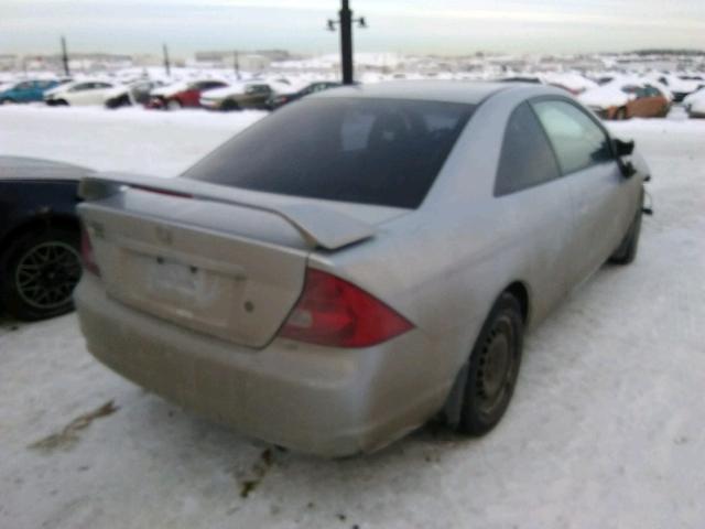 1HGEM22903L808449 - 2003 HONDA CIVIC EX SILVER photo 4