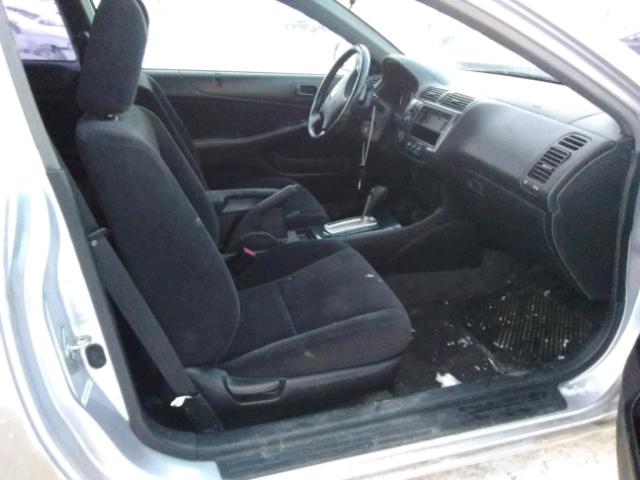1HGEM22903L808449 - 2003 HONDA CIVIC EX ვერცხლისფერი ფოტო 5
