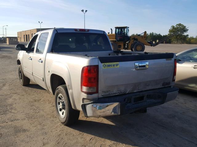 2GTEC13C771527394 - 2007 GMC NEW SIERRA GRAY photo 3