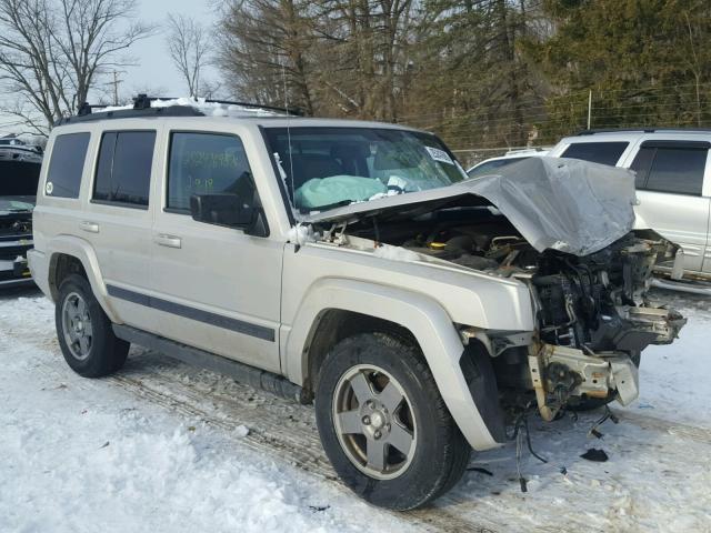 1J8HG48P07C545754 - 2007 JEEP COMMANDER BEIGE photo 1