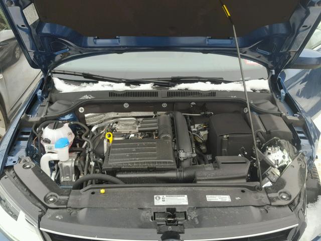 3VW2B7AJ9HM342247 - 2017 VOLKSWAGEN JETTA S 蓝色 照片 7