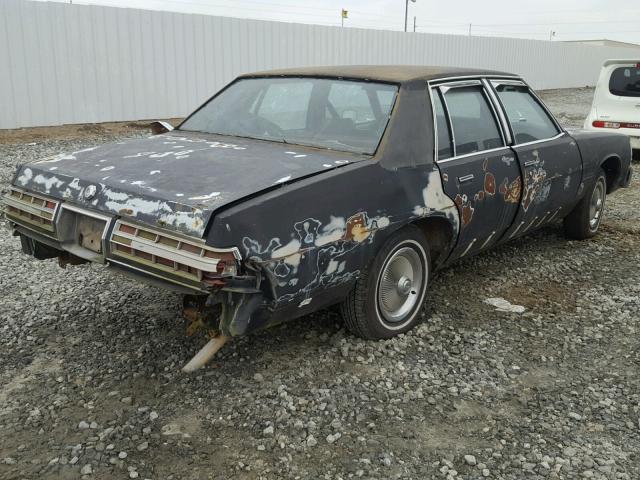 2N69Y9P165785 - 1979 PONTIAC BONNEVILLE BLACK photo 4