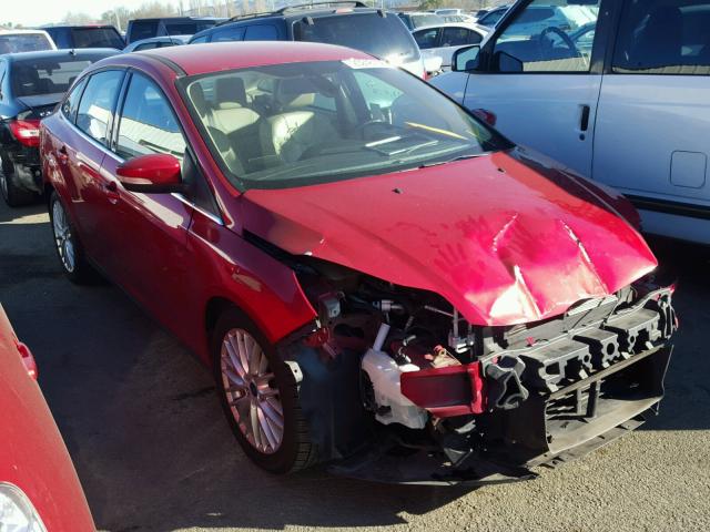 1FAHP3H29CL105232 - 2012 FORD FOCUS SEL RED photo 1