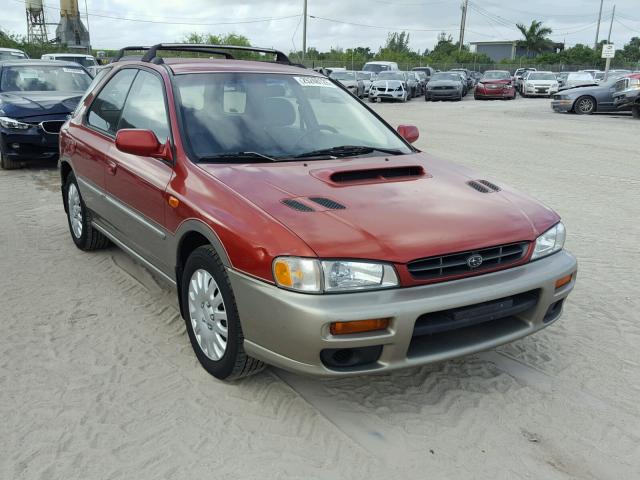 JF1GF4854YG806727 - 2000 SUBARU IMPREZA OU RED photo 1