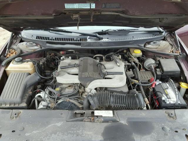 2C3HC56F6TH111045 - 1996 CHRYSLER LHS BURGUNDY photo 7