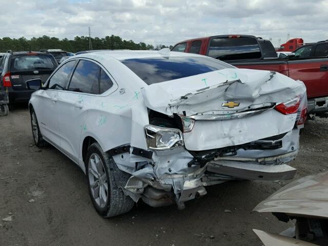 1G1105SA8HU116809 - 2017 CHEVROLET IMPALA LT WHITE photo 3