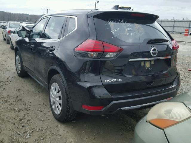 JN8AT2MT7HW138496 - 2017 NISSAN ROGUE S BLACK photo 3