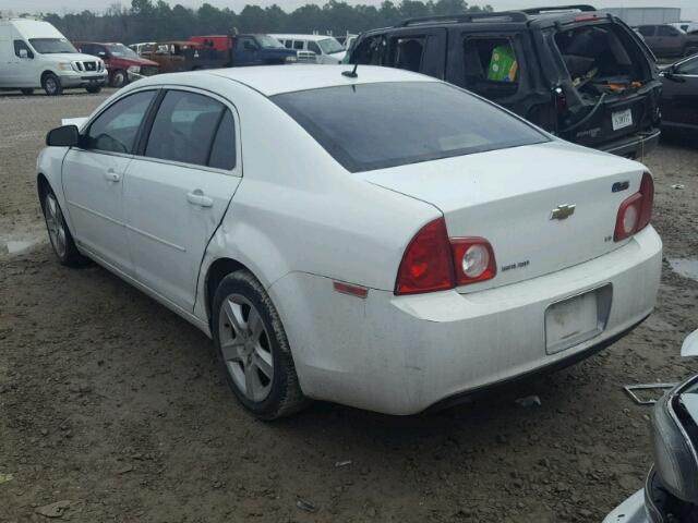 1G1ZG57B79F233464 - 2009 CHEVROLET MALIBU LS თეთრი ფოტო 3