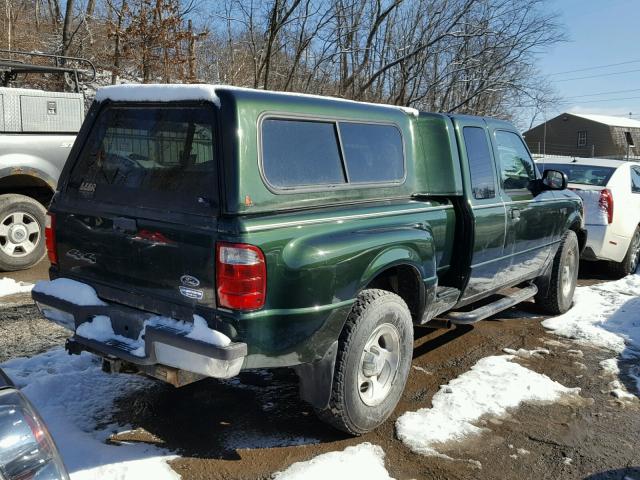 1FTZR15E01TA59640 - 2001 FORD RANGER SUP GREEN photo 4