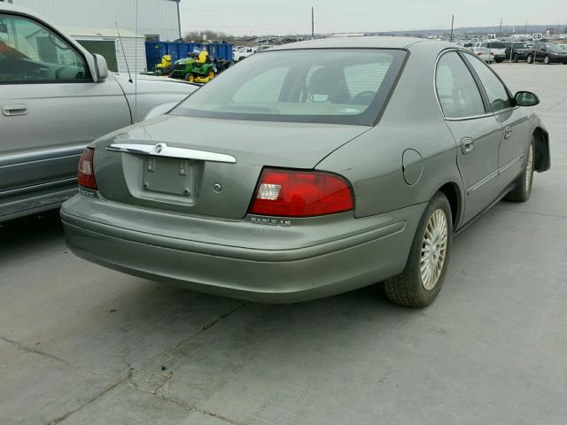 1MEFM55SX3G614084 - 2003 MERCURY SABLE LS P GRAY photo 4