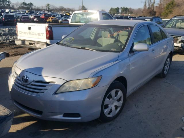 4T1BE46K77U509351 - 2007 TOYOTA CAMRY NEW SILVER photo 2