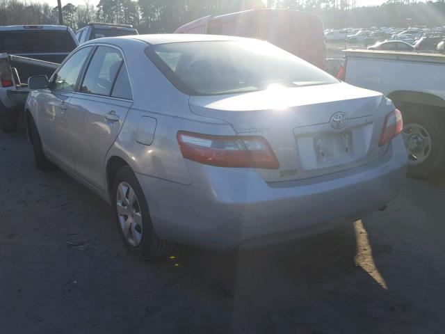 4T1BE46K77U509351 - 2007 TOYOTA CAMRY NEW SILVER photo 3