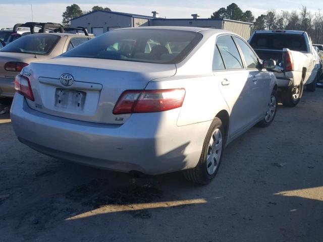 4T1BE46K77U509351 - 2007 TOYOTA CAMRY NEW SILVER photo 4