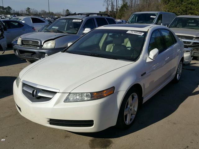 19UUA66236A070249 - 2006 ACURA 3.2TL WHITE photo 2