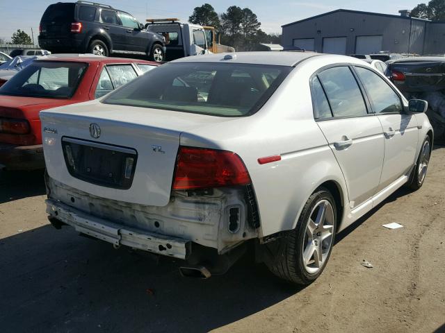 19UUA66236A070249 - 2006 ACURA 3.2TL WHITE photo 4