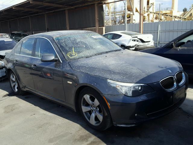 WBANU53518CT09823 - 2008 BMW 528 I GRAY photo 1