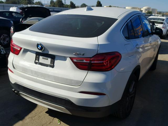 5UXXW3C51F0F88829 - 2015 BMW X4 XDRIVE2 WHITE photo 4