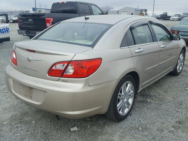 1C3LC66M88N114879 - 2008 CHRYSLER SEBRING LI GOLD photo 4