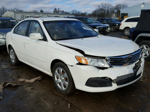 KNAGE228095308121 - 2009 KIA OPTIMA LX WHITE photo 1