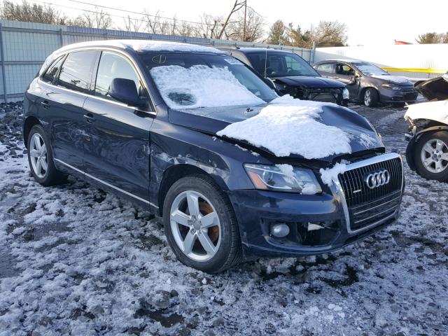 WA1VKAFP8AA076789 - 2010 AUDI Q5 PRESTIG BLUE photo 1