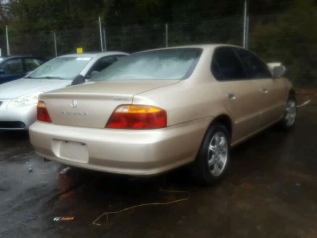 19UUA56631A011756 - 2001 ACURA 3.2TL GOLD photo 4