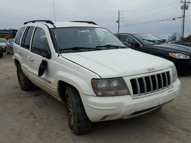 1J4GX58S24C158285 - 2004 JEEP GRAND CHER WHITE photo 1