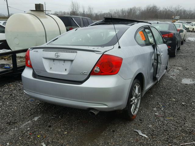 JTKDE177050056256 - 2005 TOYOTA SCION TC 灰色 照片 4