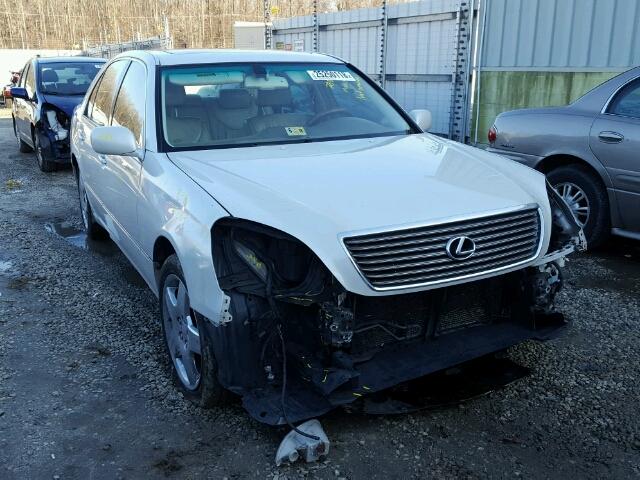 JTHBN30F620064285 - 2002 LEXUS LS 430 WHITE photo 1