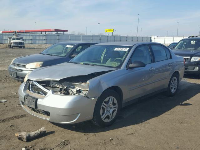 1G1ZS58NX8F145188 - 2008 CHEVROLET MALIBU LS SILVER photo 2