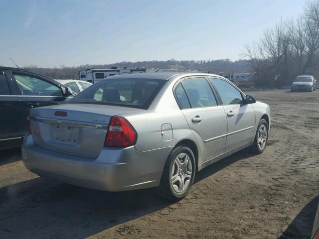 1G1ZS58NX8F145188 - 2008 CHEVROLET MALIBU LS SILVER photo 4