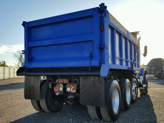 1XKDAP8X4EJ409052 - 2014 KENWORTH CONSTRUCTI BLUE photo 4