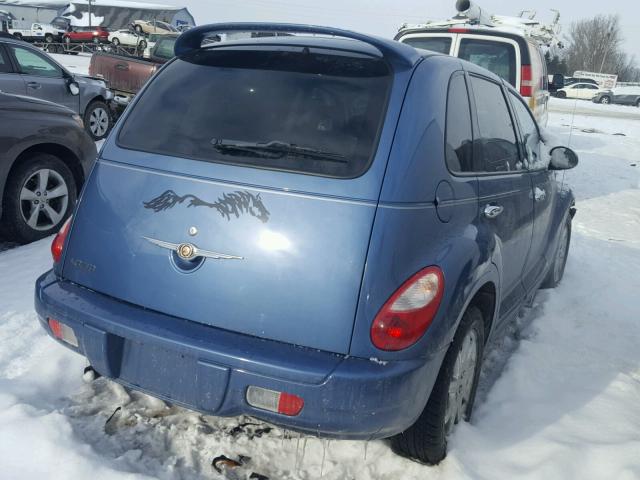 3A4FY48B27T591195 - 2007 CHRYSLER PT CRUISER BLUE photo 4