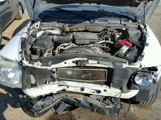 1D7HE48NX5S342987 - 2005 DODGE DAKOTA QUA WHITE photo 7