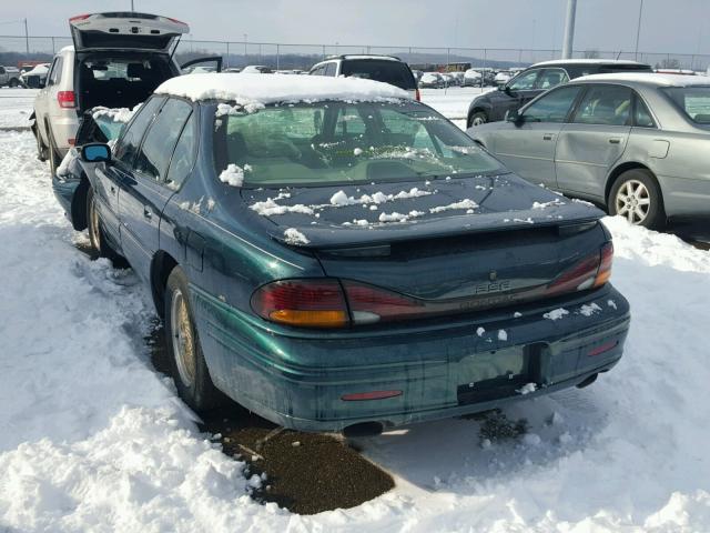 1G2HZ52K0WH224291 - 1998 PONTIAC BONNEVILLE GREEN photo 3