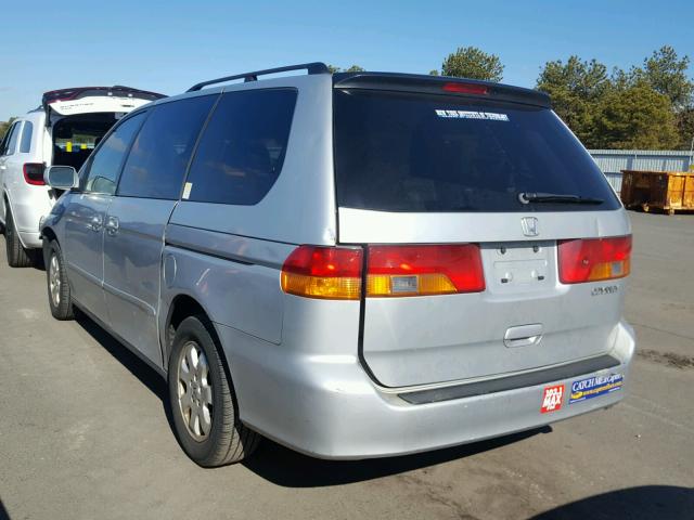 5FNRL18963B059759 - 2003 HONDA ODYSSEY EX SILVER photo 3