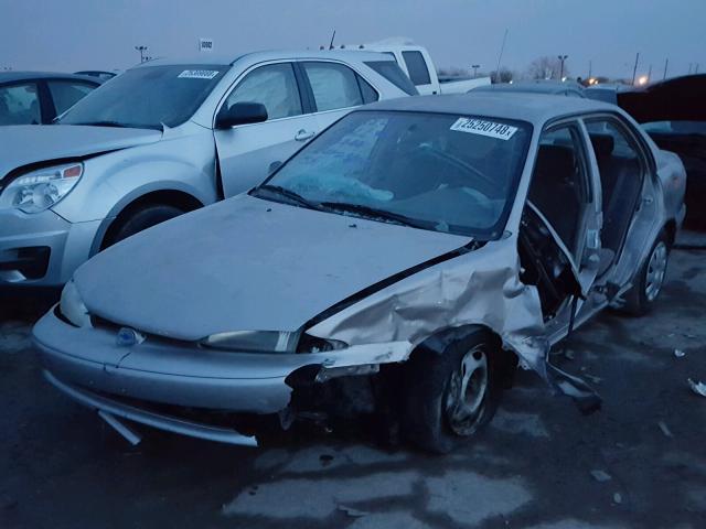 1Y1SK52891Z442609 - 2001 CHEVROLET GEO PRIZM 棕色 照片 2