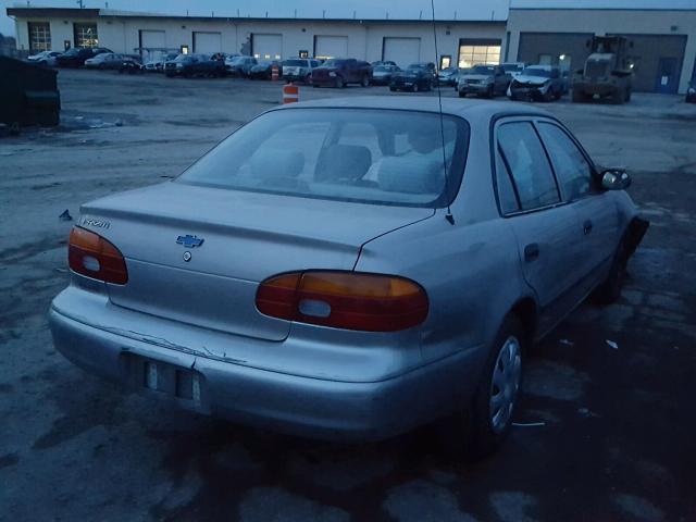 1Y1SK52891Z442609 - 2001 CHEVROLET GEO PRIZM TAN photo 4