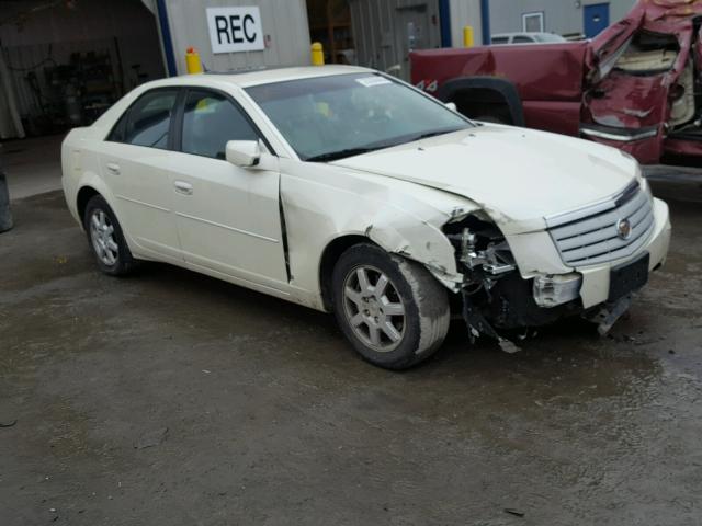 1G6DM57T570114463 - 2007 CADILLAC CTS WHITE photo 1