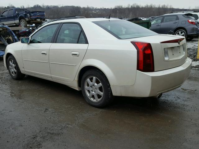 1G6DM57T570114463 - 2007 CADILLAC CTS WHITE photo 3