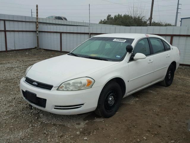 2G1WS551269349543 - 2006 CHEVROLET IMPALA POL WHITE photo 2