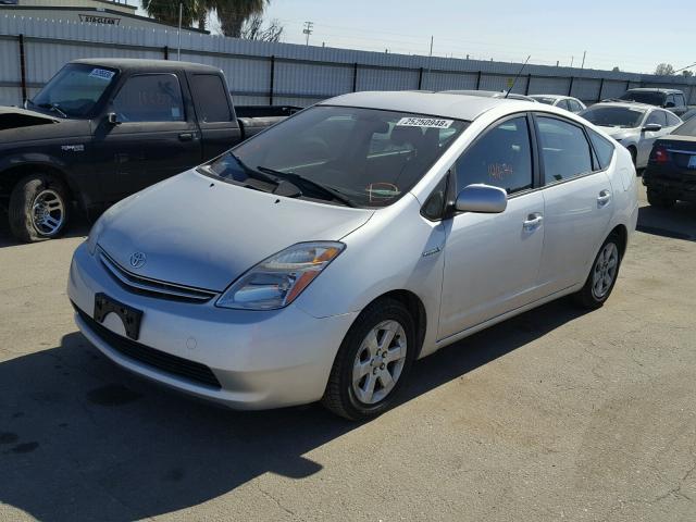 JTDKB20U877658510 - 2007 TOYOTA PRIUS SILVER photo 2