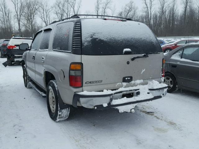 1GNEK13Z36J100362 - 2006 CHEVROLET TAHOE K150 GRAY photo 3