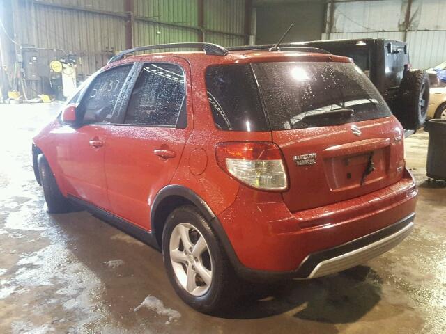 JS2YB413585100256 - 2008 SUZUKI SX4 BASE RED photo 3